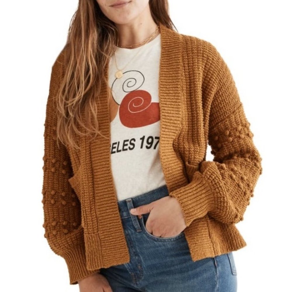 Madewell Bobble Cardigan Sweater